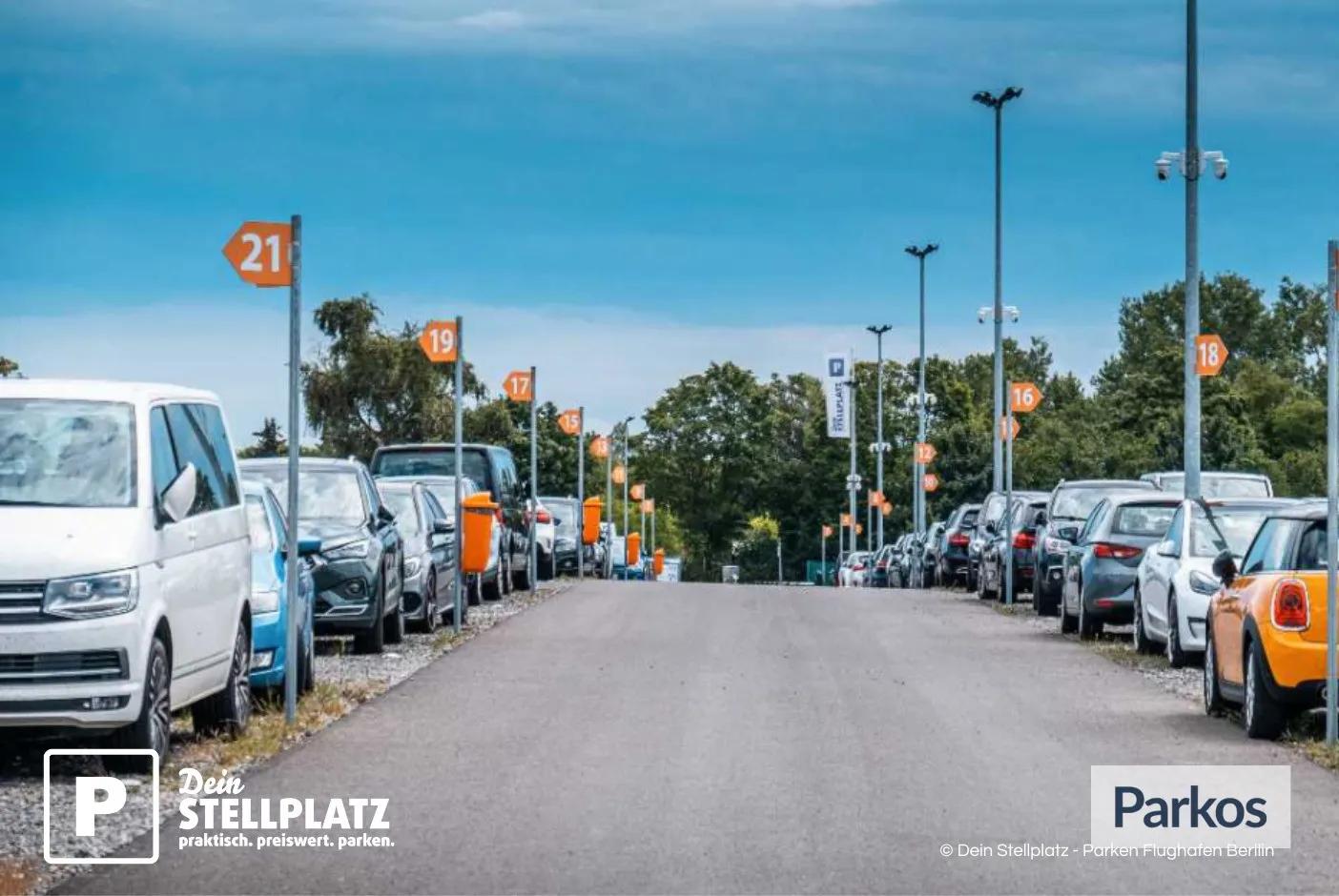 Flughafen Berlin Brandenburg: Parken Terminal 2