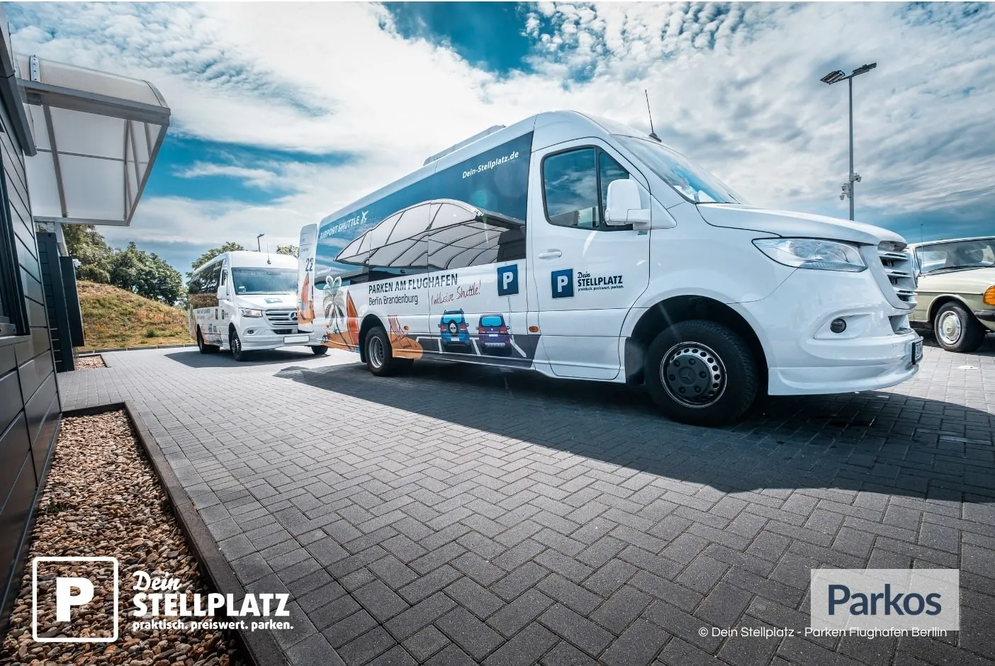 Flughafen Berlin Brandenburg: Shuttle Parken am Terminal 2